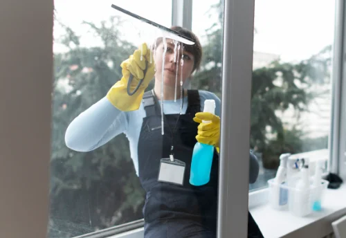 Nettoyage de vitres intérieures et extérieures à Lafare
